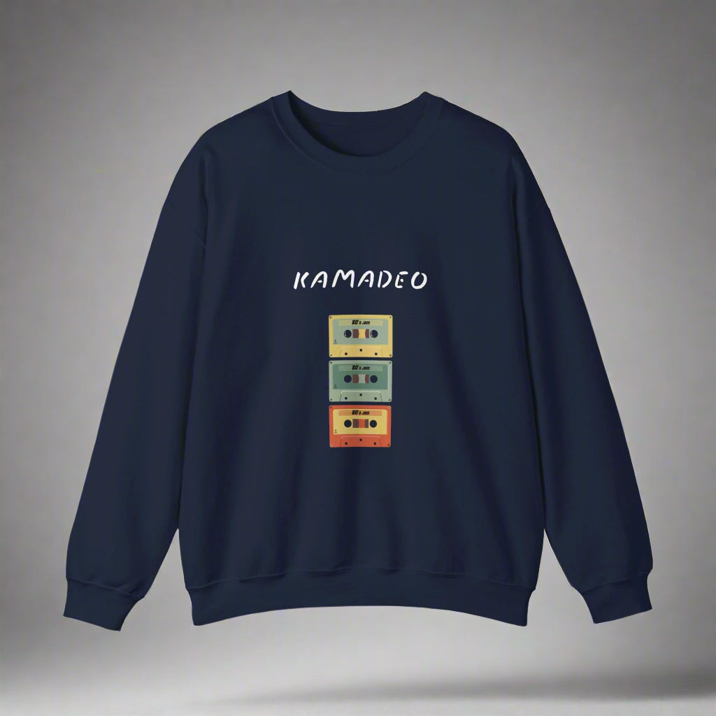 Retro Cassette-Crown Sweatshirt