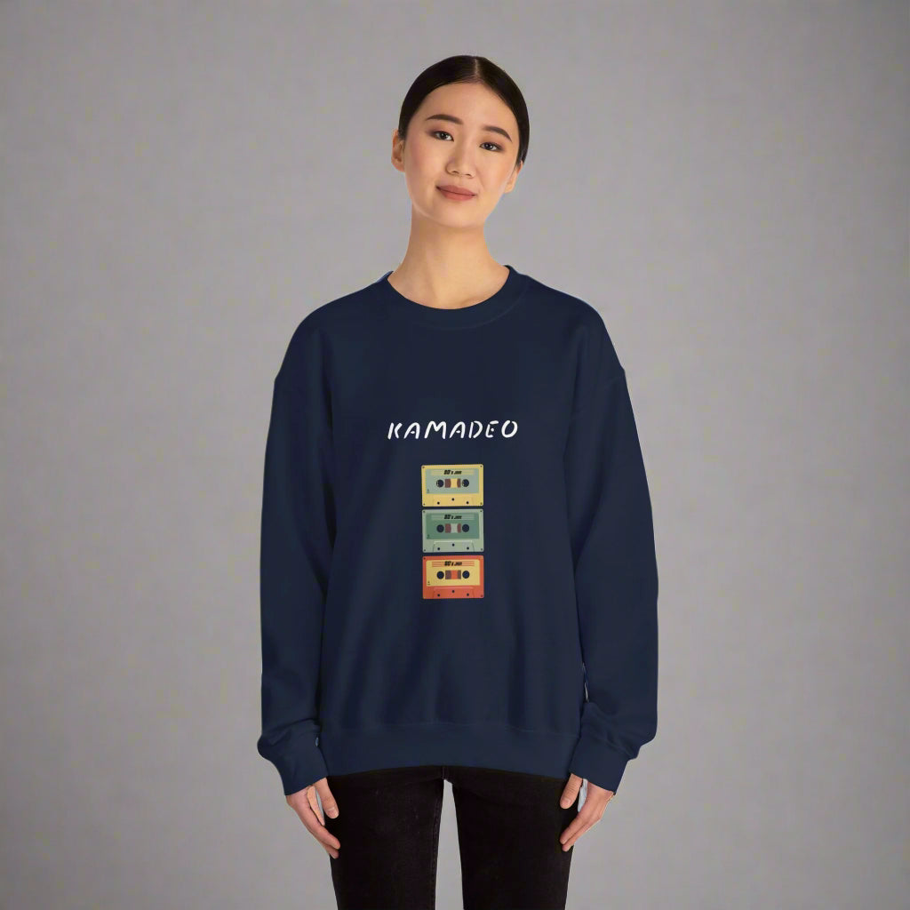 Retro Cassette-Crown Sweatshirt