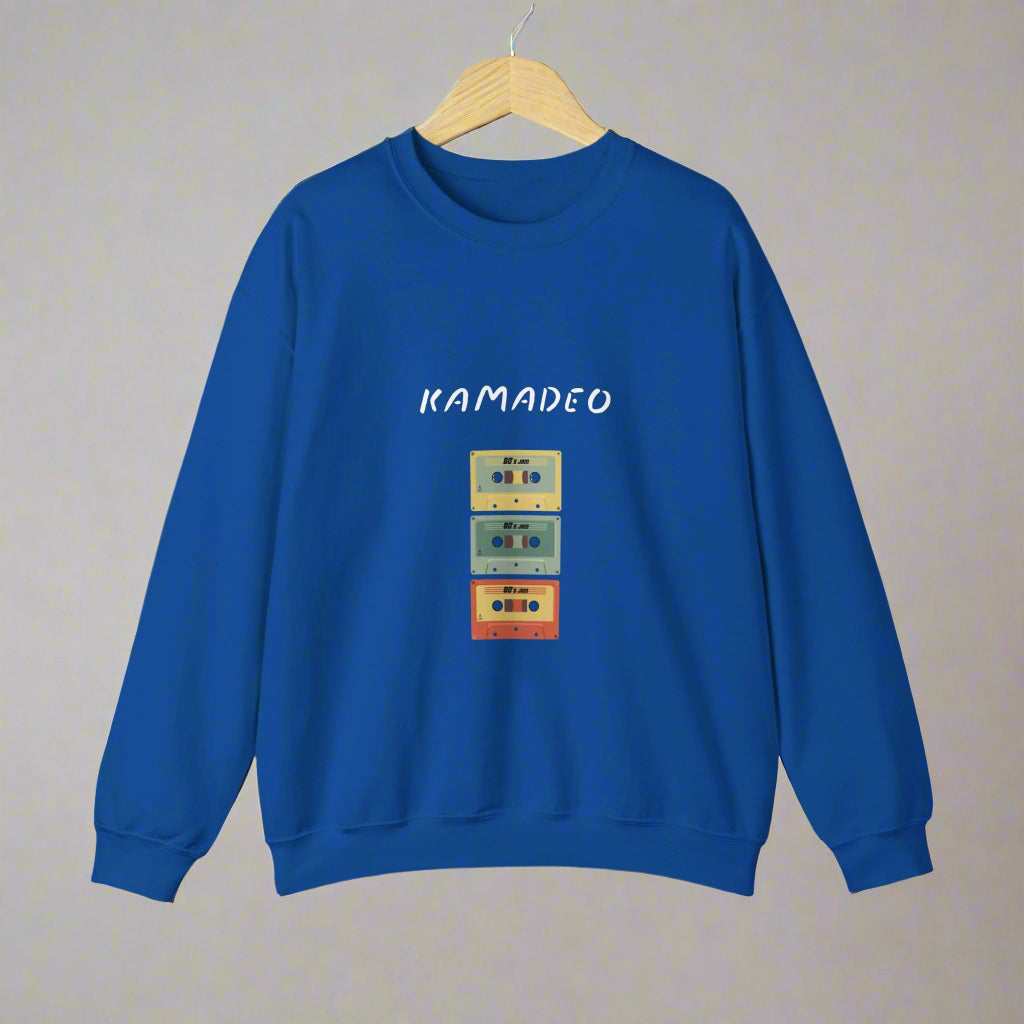 Retro Cassette-Crown Sweatshirt