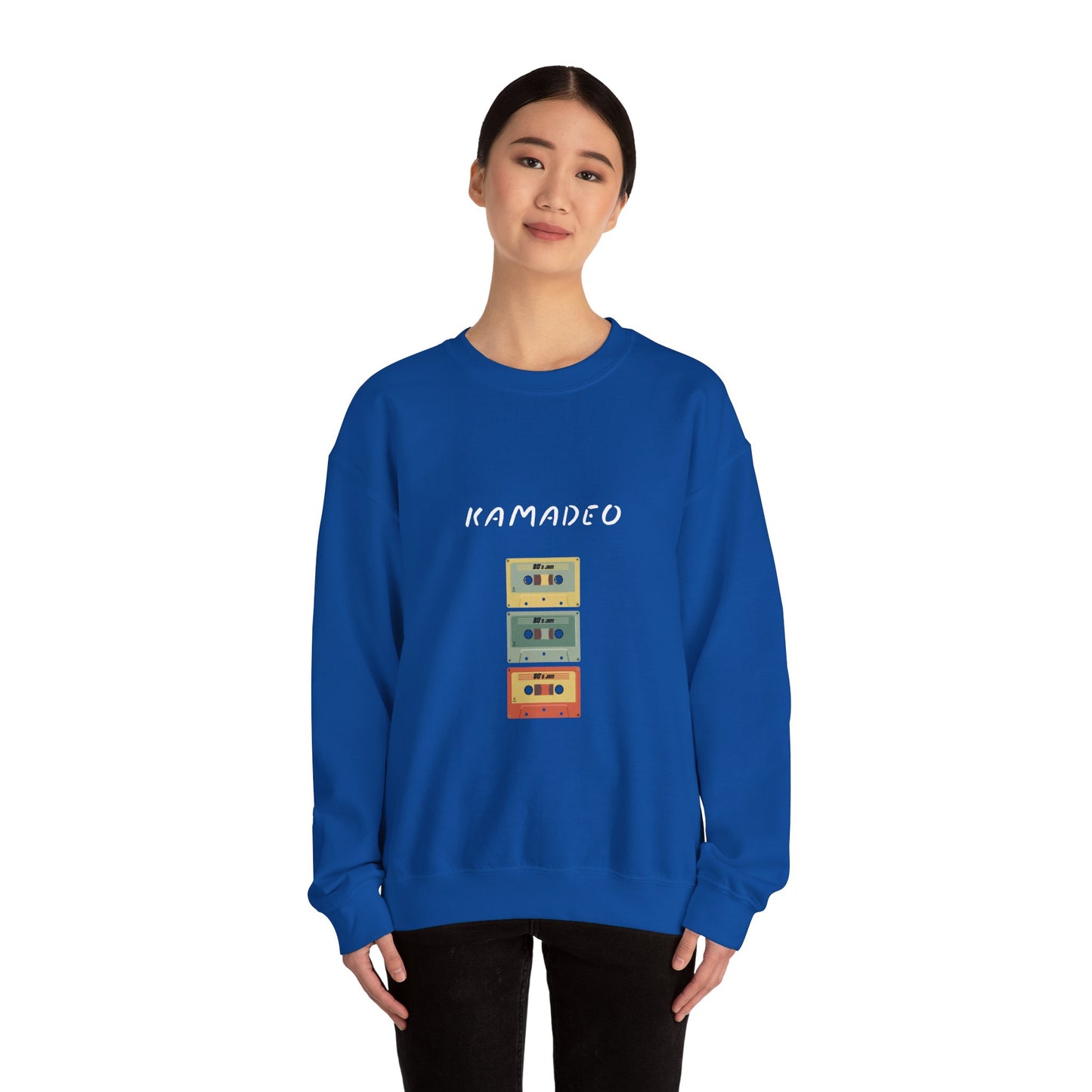 Retro Cassette-Crown Sweatshirt